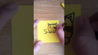 #Shorts WHAT TO DRAW WITH THE NUMBER 500: A CAT DUH