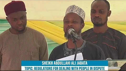 Daaru Naim conference: Ash-Shaykh Abdullaah Jabata...