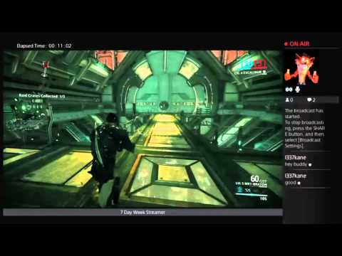 Ps4 Gameplay 1st Overlays 2nd Warframe Youtube