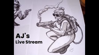 AJs Live Stream: Art, game design, the RPG industry