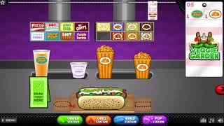 Papa's Hot Doggeria HD - All Halloween Toppings Unlocked 