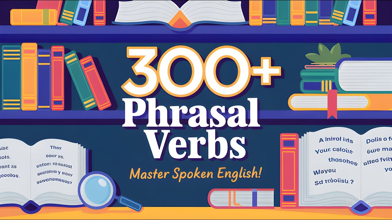 300+ Phrasal Verbs for Spoken English: Master Conversations 🚀 - YouTube