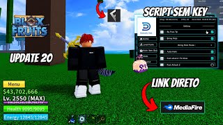 ESSE SIMPLESMENTE O MELHOR SCRIPT BLOX FRUITS SEM KEY PARA ROBLOX!!! 🎁 LINK DIRETO!!