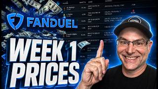 NFL Week 1 DFS Early First Look: Fanduel Values 2026