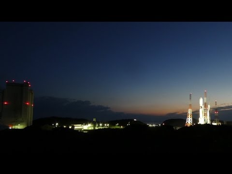 국제우주정거장(ISS)에 일본이 독자적으로 보내는 화물우주선 코우노토리 6호 발사와 우주정거장과 도킹 영상