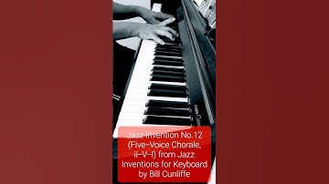 Thumbnail of Excerpt from Jazz Invention No.12 from Jazz Inventions for Keyboard by Bill Cunliffe
