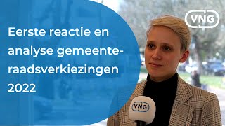 Eerste reactie en analyse gemeenteraadsverkiezingen 2022