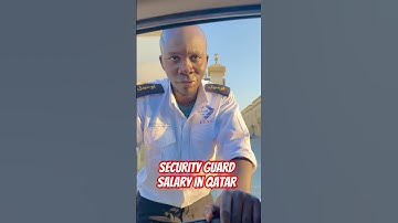 Security guard salary in Qatar #security #qatarjobs