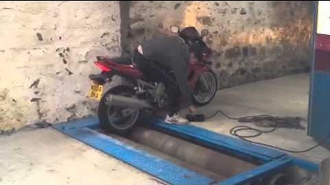 Bike on Dyno (test) RAM 11