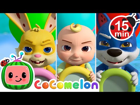 Balloon Boat Race! ⛵🎈 |  CoComelon Animal Time | Animals for Kids