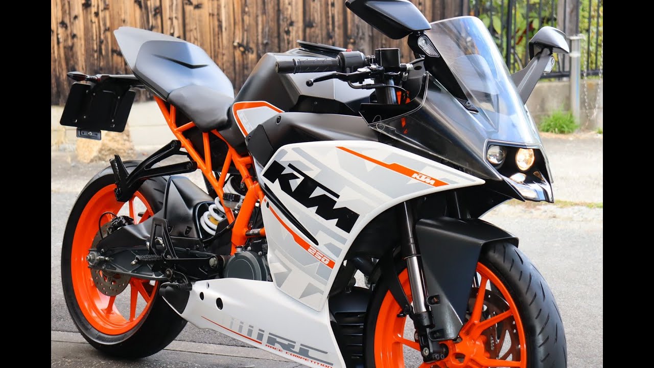 ☆KTM RC 250☆快調！セル一発☆外装良好キレイ☆ - YouTube