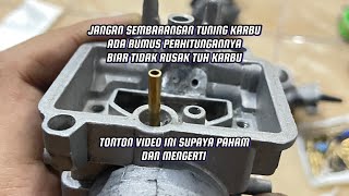 TUNING A PWK CARBON CANNOT BE DONE BY ANYTHING. THERE IS A FORMULA FOR THE WATER JET, BYPASS, PIL...