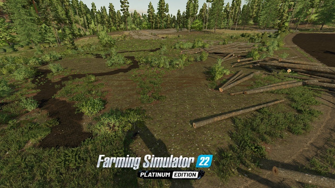 Farm Sim 22 Platinum Edition Ep43 Fully clear ready for cows YouTube