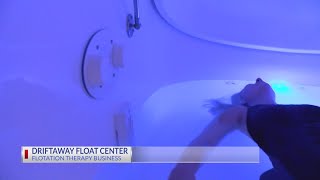 Driftaway Float Center offers physical and mental stress relief