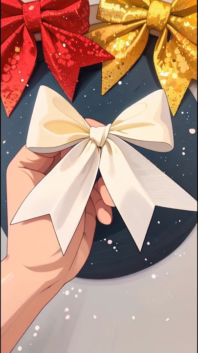 How to make bows with satin ribbon. How to create loops with ribbons. Brilliant solutions.