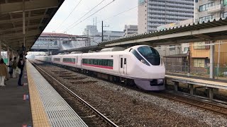 JR東日本E657系K1編成通過シーン（日立IGBT素子2レベルVVVF制御・TDカルダン）