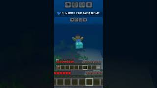 HOW TO FIND TAIGA BIOME#