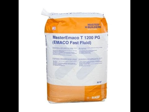Video: Emaco - Sanacijski Mort: Tehničke Karakteristike Suhog Polimer -cementnog Materijala Emaco S88C I MasterEmaco S 466