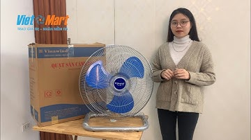 QUẠT SÀN CÔNG NGHIỆP VINAWIND QS500: Việt Mart Review và Hướng dẫn sử dụng.