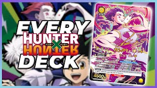 7 Hunter x Hunter Volume 2 Union Arena Decks To Start With + Tier List! | North America Meta
HxH is getting a few new exclusive cards for the NA meta, but how well do they hold up? In todays video were going to talk about the new color, yellow, and some updates to the old favorites from the first set!
UA Deck Building Video: https://youtu.be/81Id9MsHXgs
What Makes A Deck Tier 1?: https://youtu.be/gn82xx-NXlU
~!~ Connect With Union Arena Communities! ~!~
Join the UA Discord: https://discord.gg/DxhQmbs5kP
Largest UA Group on Facebook: https://www.facebook.com/groups/unionarenacommunity
*Thank you for taking the time to check the links below!*
Twitch: https://www.twitch.tv/KozmicPlays
Facebook: https://www.facebook.com/KozmicPlays
Twitter: https://twitter.com/KozmicPlays 7 Hunter x Hunter Volume 2 Union Arena Decks To Start With + Tier List! | North America Meta