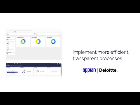 Appian and Deloitte Acquisition Excellence