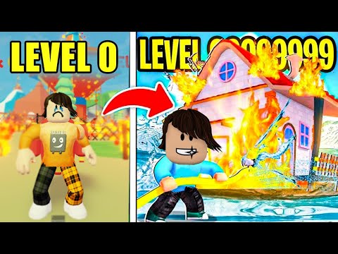 სუპერ მეხანძრე გავხდი Roblox ubralod noobi