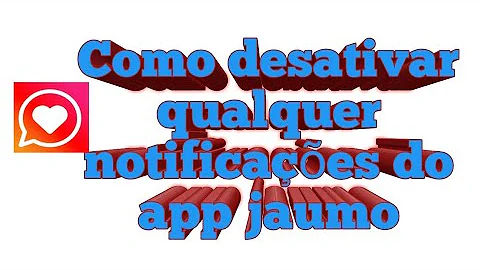 Qual app tem notificação de coração?