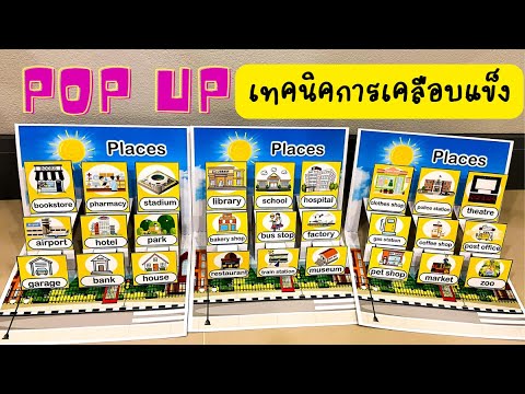 การทำ Pop up แบบเคลือบแข็ง ทนทาน