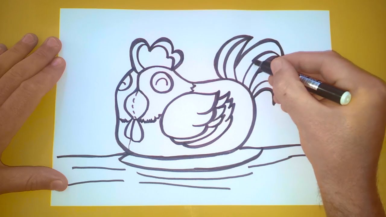 Como Desenhar Galinha