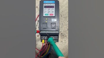 Cài đặt biến tần inovance md200