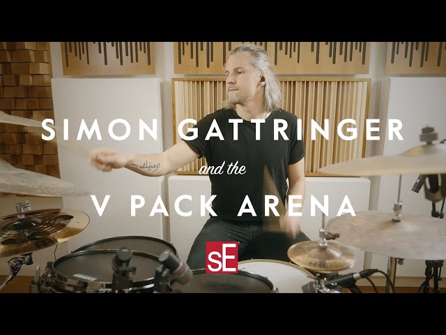 Drummer Simon Gattringer: V PACK ARENA class=