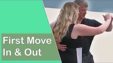 The First Move In & Out - Popular Intermediate Modern Jive Footwork Steps from a First Move.