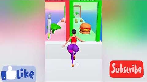 Twerk Race 3D - All Levels Gameplay Android,ios (Levels 1-2) Bk gamers