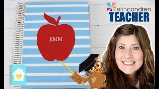 THE 2018-2019 ERIN CONDREN TEACHER LESSON PLANNER WALKTHROUGH | GIVEAWAY