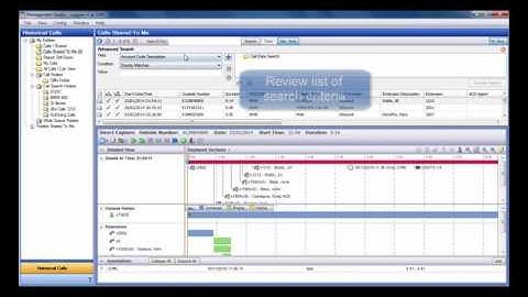 Mitel MiVoice Call Recording - Search