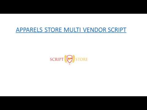 Apparels Clone Script - Script Store