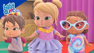 Shopping for Summer!  BRAND NEW Baby Alive Episodes  Family Kids Cartoons