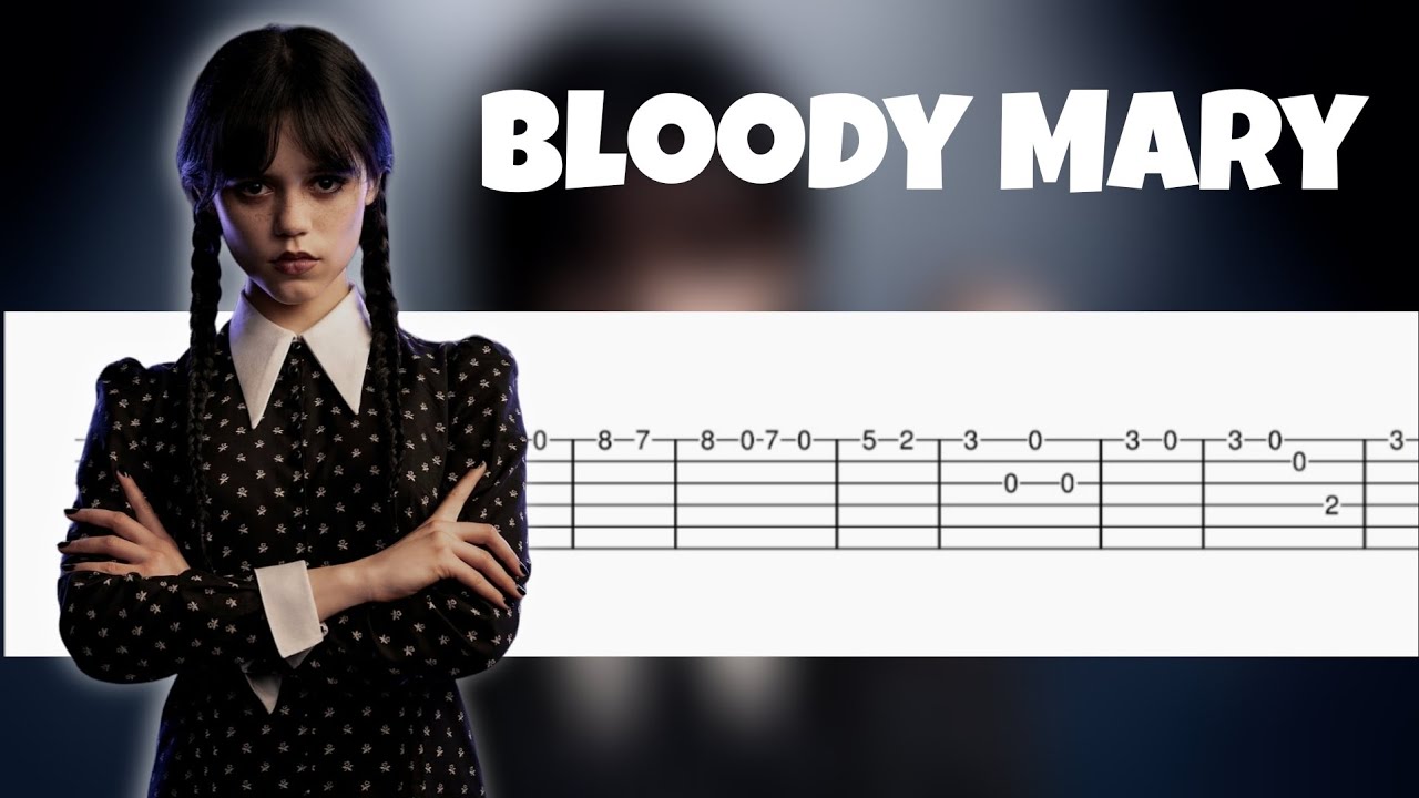 Lady Gaga Bloody Mary EASY Guitar Tutorial YouTube