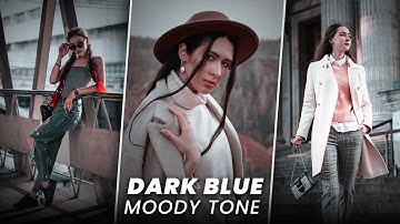 Moody Dark Blue Color Grading Effect in Photoshop | Color Grading