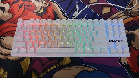 На что способна механика за 5000р?! Redsquare Keyrox TKL