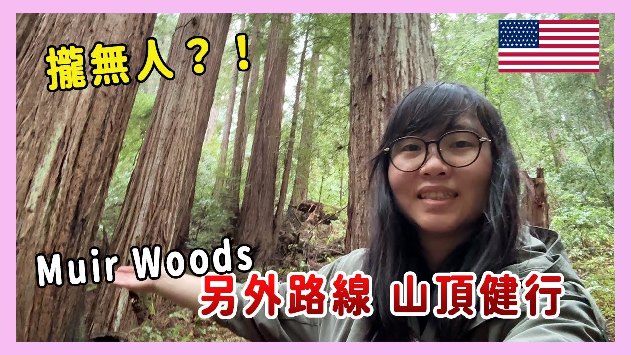 🌲Muir Woods紅木森林｜山上無人路線健行【Vlog #42】