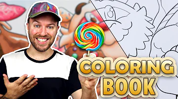 Professional Artist VS a Coloring Book..? | CANDY CRUSH