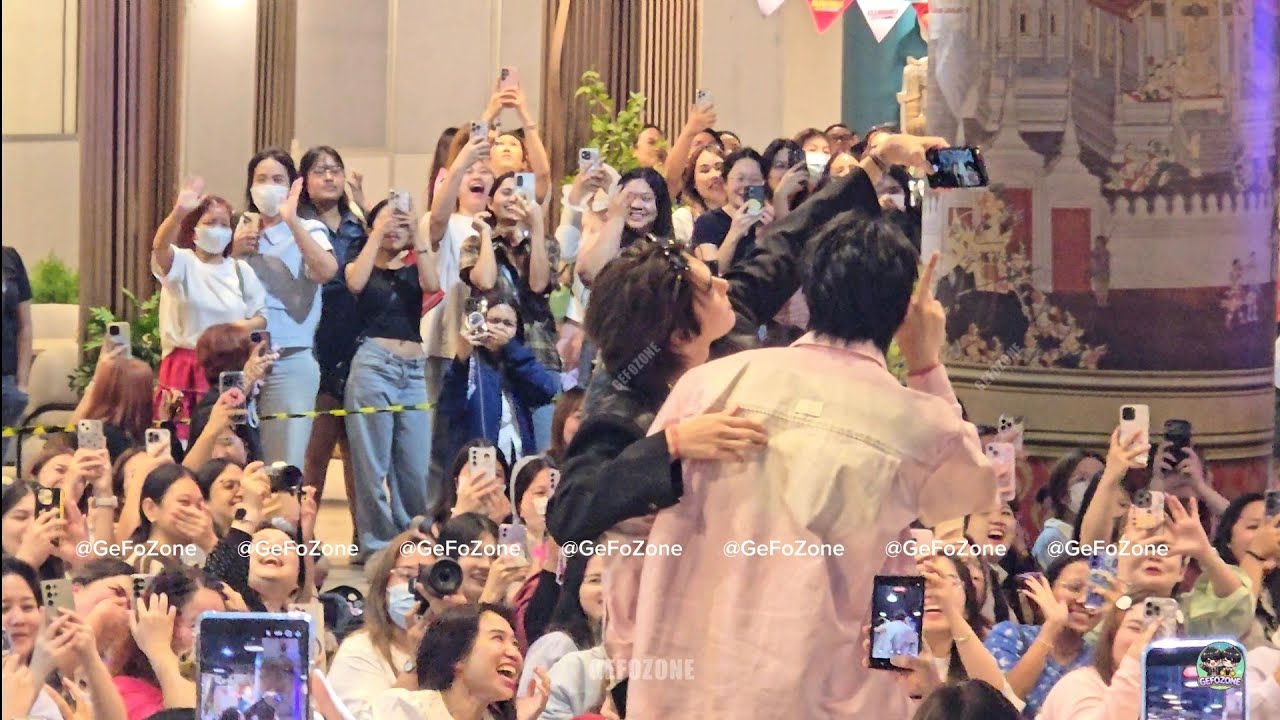 20251010 SKY NANI รวมพล มาพร้อม 2 แฝด SMYLE NEONA 🥰🥰 แฟนๆมากันเยอะมาก #GMMTVFANIVALxSkyNani