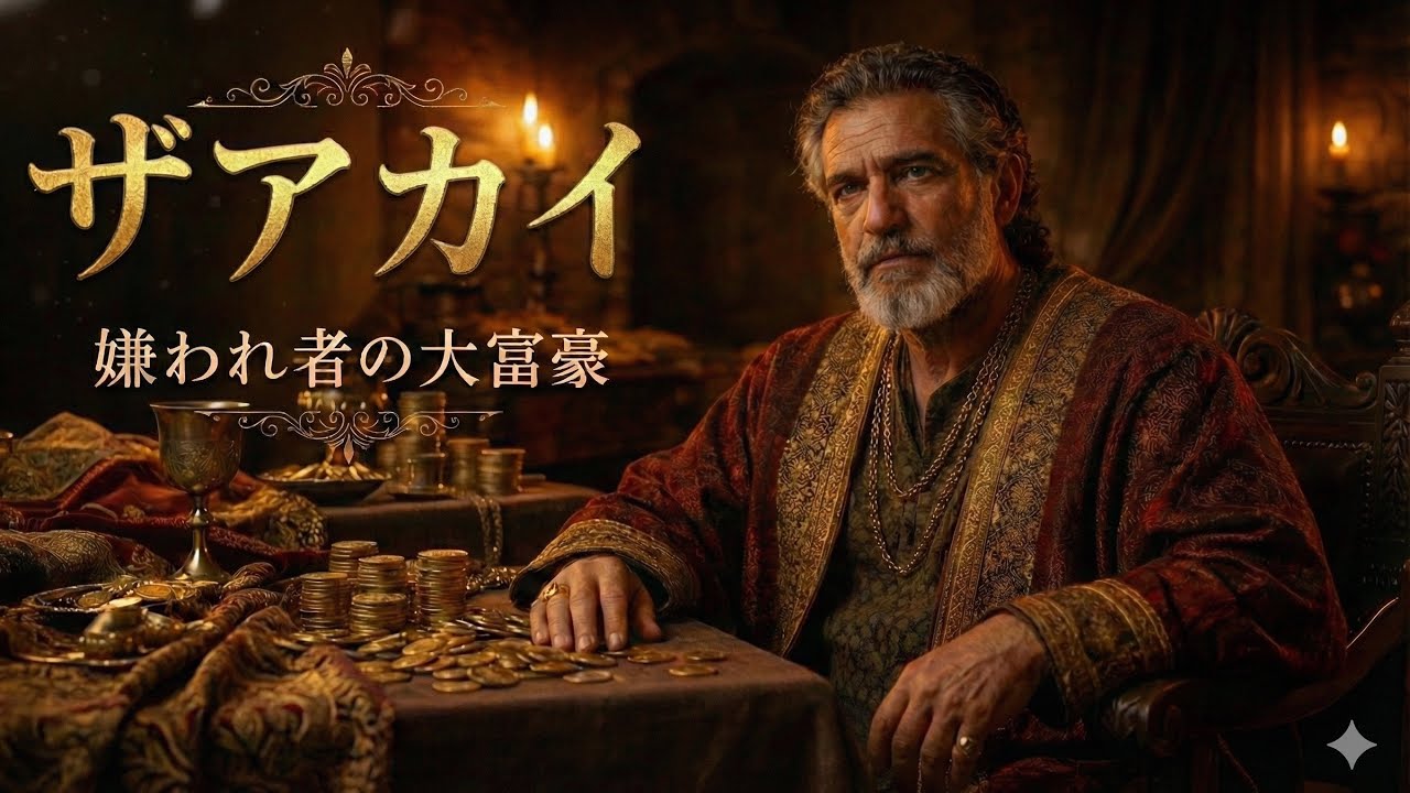 【聖書人物シリーズ】なぜ嫌われ者の大富豪は木に登ったのか？人生を激変させた運命の物語