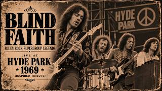 Blind Faith 🔥 Blues Rock Supergroup Legends | Live at Hyde Park 1969 (Inspired Tribute)