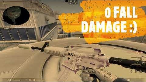 CS:GO de_nuke 0 fall damage sylo jump