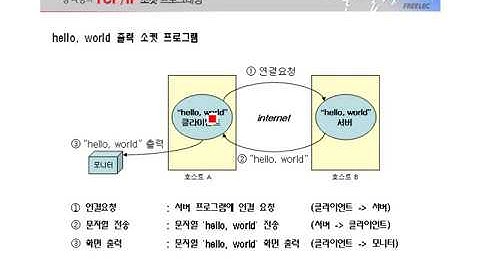 [열혈강의] TCP/IP 소켓 프로그래밍 - #02 1장 소켓프로그램 맛보기 (2)