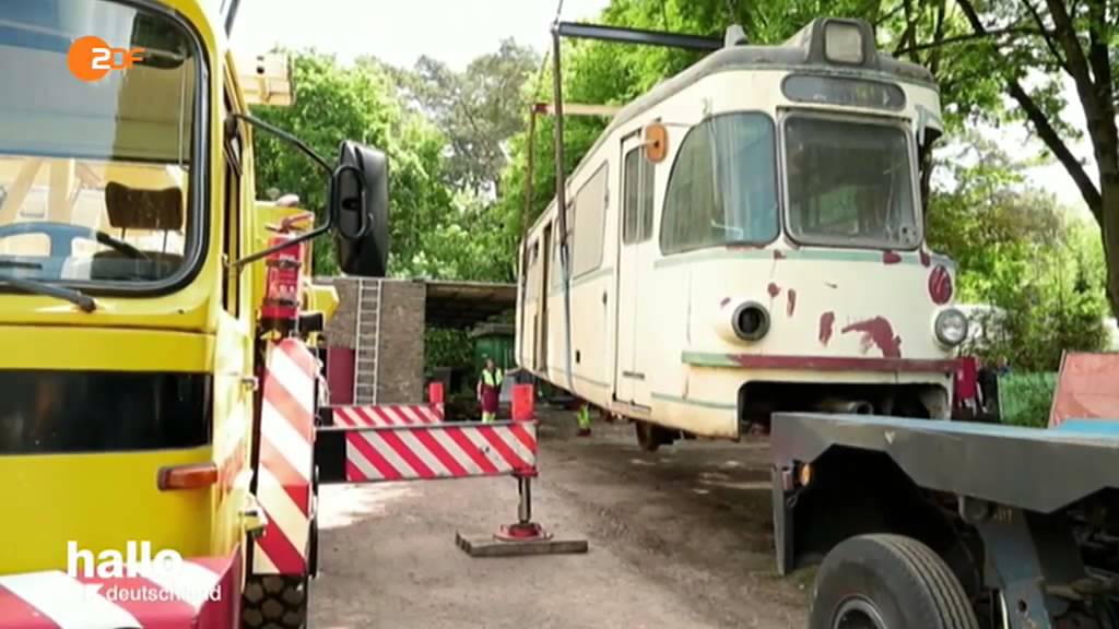 hallo deutschland: Straßenbahn abschleppen leicht gemacht