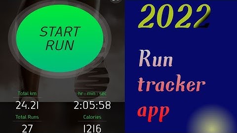 run tracker app || running karte samay pata Karen Kitna daude Hain Karen how to use run tracker app