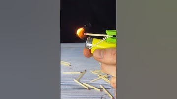 This Tiny Lighter Gun Is So Cool! #DIY #CreativeDIY #MiniProjects #CoolIdeas #EasyDIY #FunCrafts